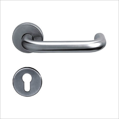 Stainless Steel Door Handle - 15 CM, Silver | Durable Body, Anodized and Powder Coated Finish, Precision Forged Design for Easy Use