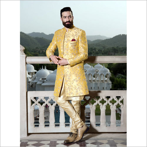 Embroidered Indo Western Achkan