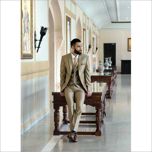 Golden Brown 5 Piece Suit