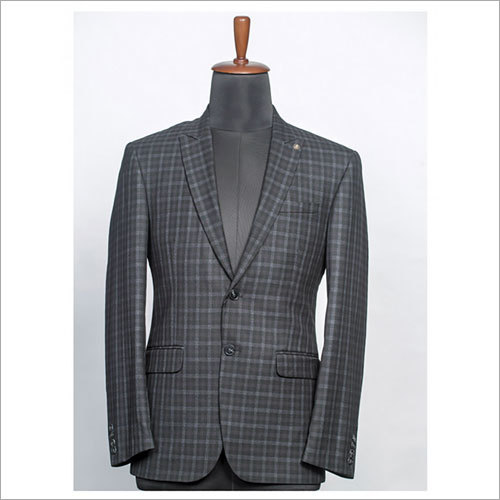 Mens Checkered Coat