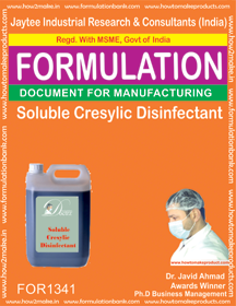 Disinfectant Formulation