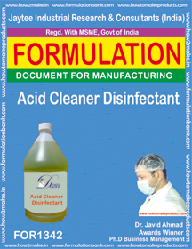 E Books Acid Cleaner Disinfectant