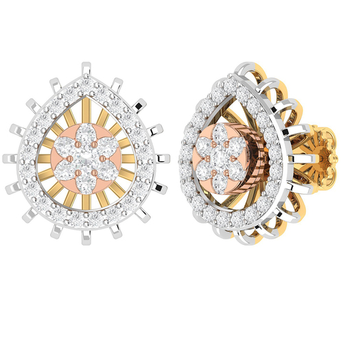 Natural Classic Diamond Earrings