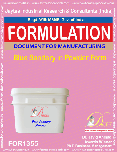 E Books Blue Sanitary Powder Formula