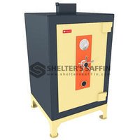 Temple Safety Lockers - Heavy-duty Steel Design, 72"x45"x30" Dimensions | Highly Secure, Dual Compartment System For Valuables
