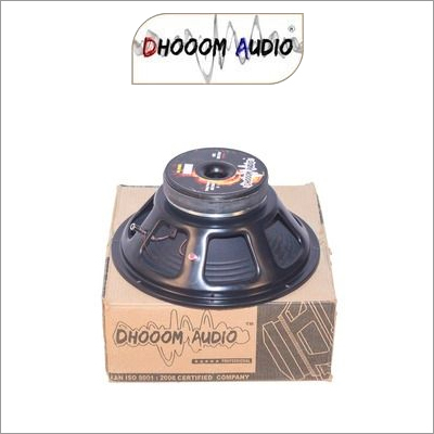 15'' Mid Bass Speaker - 400 Watt Pick Power, 800 Watt Program Power | 8 Ohm Impedance, Metal Body Design, 97 dB Sensitivity