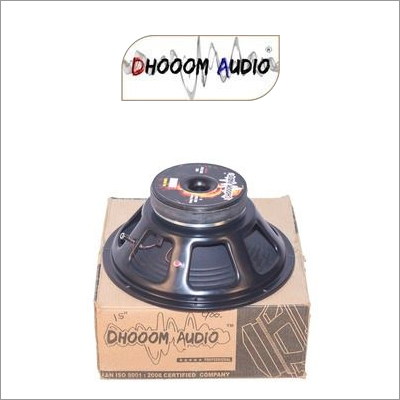 Black 500 Watt Mid Bass Speaker