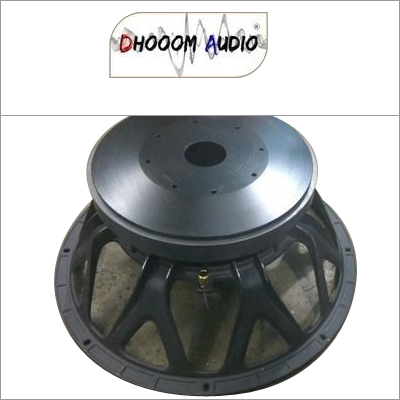 18"-1500 Watt Speaker - 18 Inch Black, 5" Voice Coil, Ferrite Magnet, DJ System, Deep Bass, Loud Sound