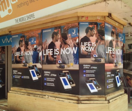 Printed Vinyl On Glass
