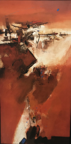 Pandurang Tathe Medium: Acrylic