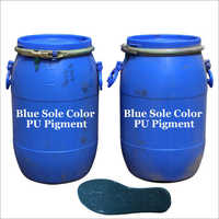 Blue PU footwear Pigment