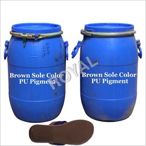 Brown PU footwear Pigment