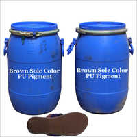 Brown PU footwear Pigment