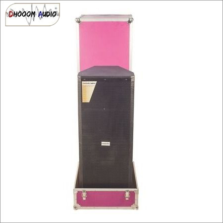 Flight Case - 9mm Plywood, 610x610x1290 mm | Full Butterfly Lock, Durable Leminate Finish, Easy to Carry