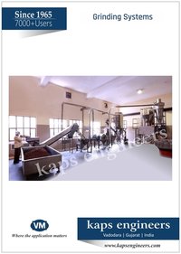 Coriander Grinding & Milling Machine - Stainless Steel, Up to 1000 kgs/hr Capacity | 2 Stage Grinding, Pneumatic Conveying System, Anti-Vibration Mounting, Rotary Air Lock Valve, Open Type & Pulse Jet Dust Collector