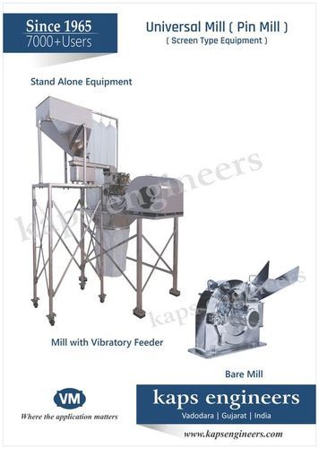 Pharma Milling and Grinding Equipments
