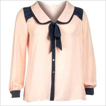 Sating Formal Full Sleeves Top