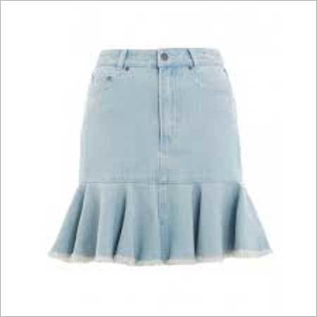 Short Denim Skirt