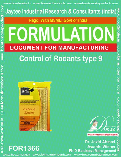 Insect Rodents Control Products Formulations