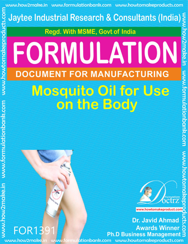 E Books Mosquito Oil For Use On The Body