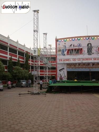 Square Iron Lighting Truss