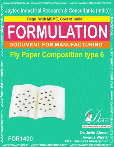 E Books Fly Destroyer Sticky Paper Composition Type 6