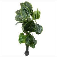 Philodendron Plant - Plastic, Decorative Tree With Big Leaves | Fire Resistant, Easy To Clean, Eco-friendly, Perfect For Home & Event Decor