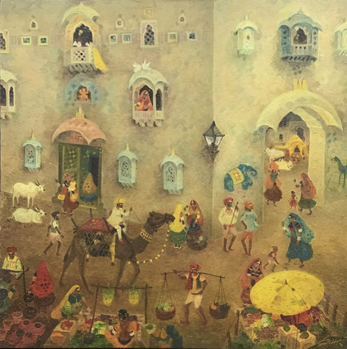 Indian Harinath Peddada - Village Scene