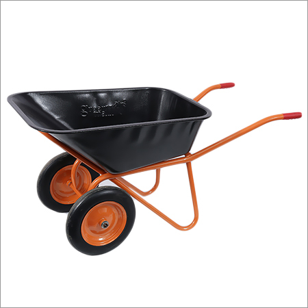 Black And Yellow Wheel Barrow