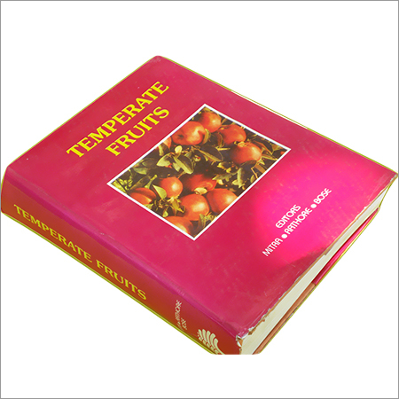 Temperate Fruits - Laser Paper, 767 Pages, Pink Color Cover with Fruit Prints | In-Depth Agricultural Insights for Adults
