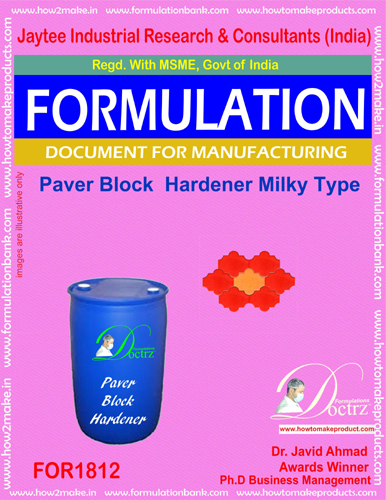 E Books Paver Block Hardener Turns Milky Type In Water