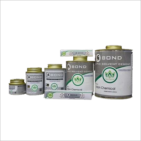 U PVC PIPE SYSTEM SOLVENT CEMENT