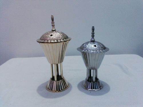 Enamel Incense Burner With Four Pillar