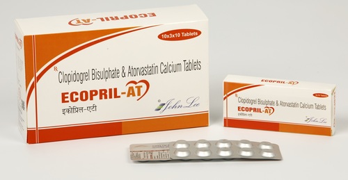 Clopidogrel Bisulphate + Atorvastatin Calcium Tablets