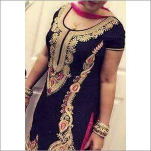 Multicolour Ladies Designer Punjabi Suit