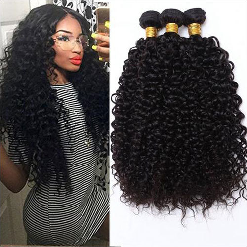 Non Remy Deep Curly Human Hair