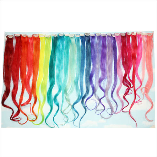 Colored Human Hair