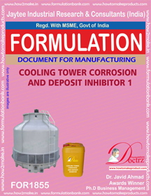 Cooling Tower, Steamer Chemical Formulations