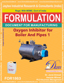 Cooling Tower, Steamer Chemical Formulations