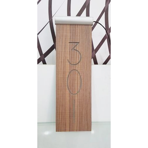 Wood Customized Door Sign Plate