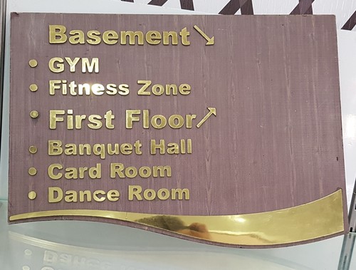 Sign plates