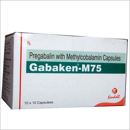 Gabaken M75 Capsule Ingredients: Methylcobalamine 750Mg+Pregabaline 75Mg