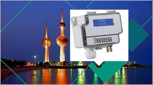 Sensocon USA Differential Pressure Transmitter Series DPT1-R8 - Range  0 - 1.25 mbar