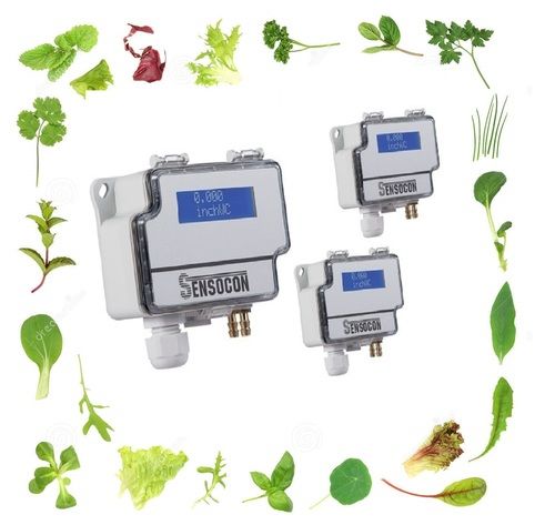 Sensocon USA Differential Pressure Transmitter Series DPT1-R8 - Range  0 - 12.7 mmWC