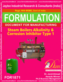 Steam Boiler Alkalinity and Corrosion Inhibitor Type 1 - E-Book Format | Essential Guide for Small-Scale Manufacturing, Profit Generation Techniques