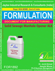 Drains Pipe Cleaner Formulations