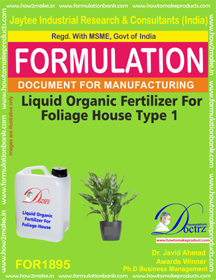 Fertilizer Making Formulations