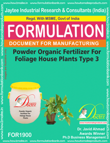 Fertilizer Making Formulations