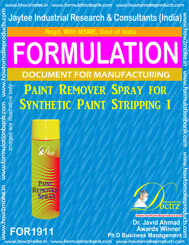 Paint Removers Making Formulations