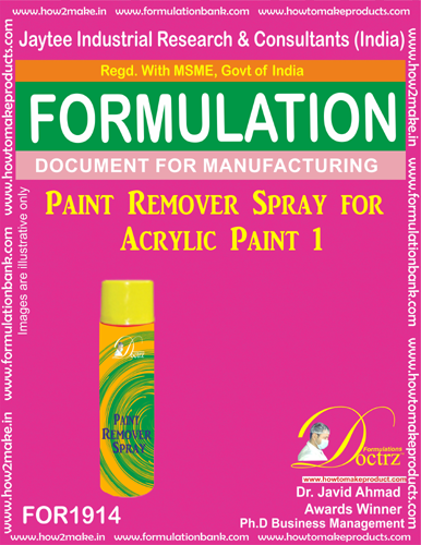 Paint Removers Making Formulations